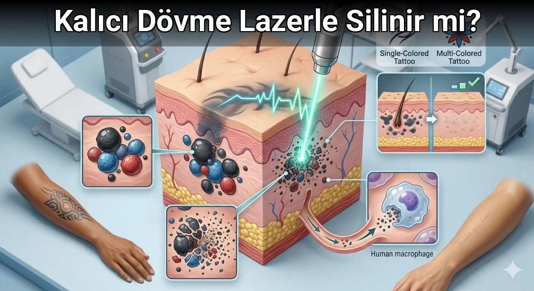 Kalıcı Dövme Lazerle Silinir mi?